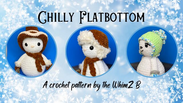 crocheted snowman pattern