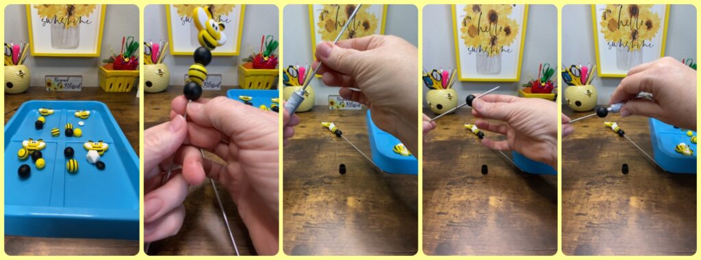 steps to make your own amigurumi sticks